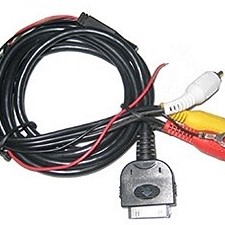 Ipod Video Ladekabel mit Chinch