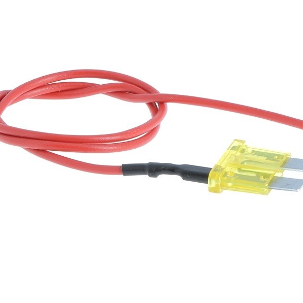DIN-Flachstecksicherung 20A mit 39CM Kabel