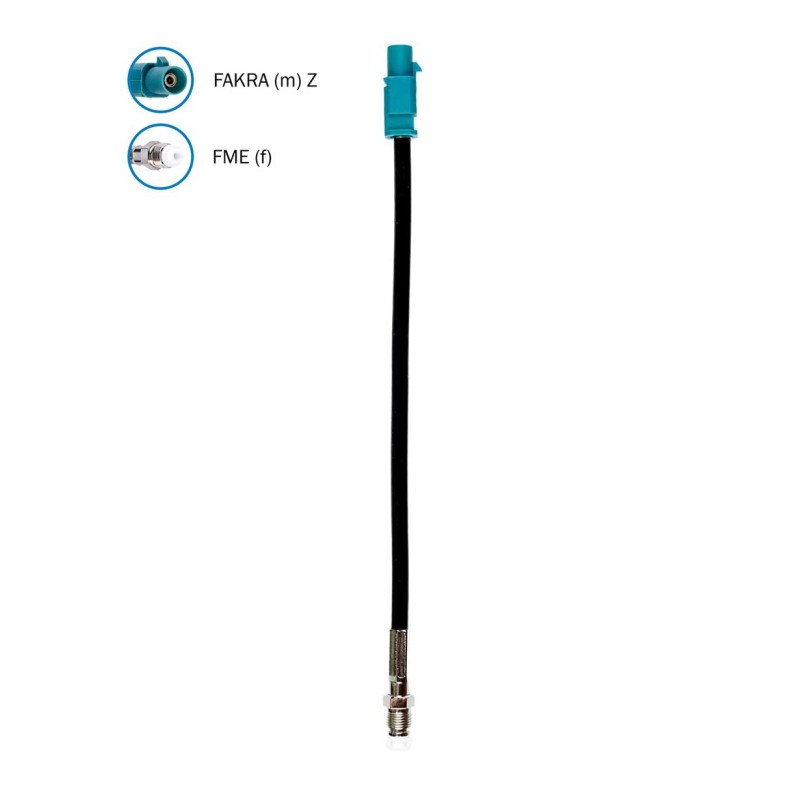 Antennenadapter FAKRA (M) > FME (F)