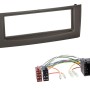 Radioblende Set FIAT Grande Punto, schwarz