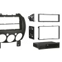 2-DIN Radioblende mit Fach Mazda 2(DE) 2007- 2015  schwarz
