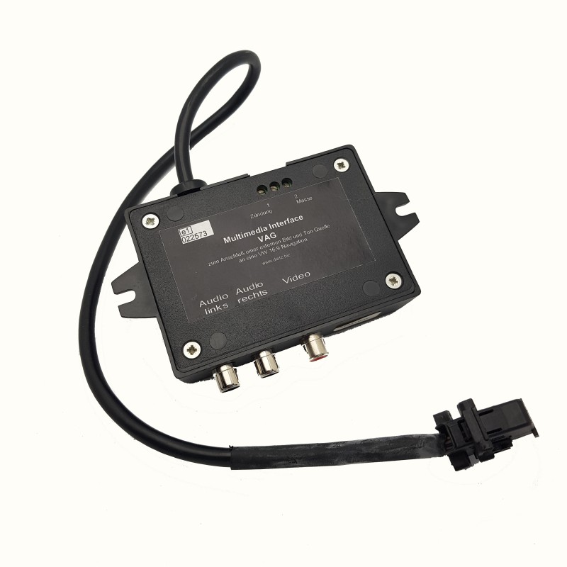 VW / AUD Externen Bild und Ton Quellen an eine VW 16 zu 9 Bildschirm Navigation