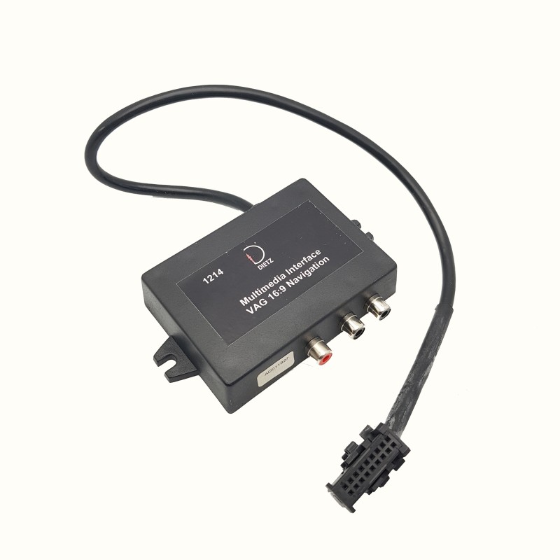 VW / AUD Externen Bild und Ton Quellen an eine VW 16 zu 9 Bildschirm Navigation