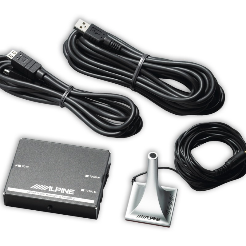 ALPINE KTX-100EQ SOUND-TUNING SOUND-PROZESSOR