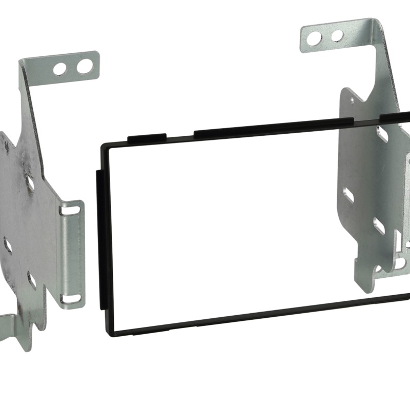 2-DIN Radioblende Nissan Juke 10/2010-06/2014 schwarz