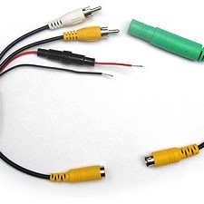 ZENEC ZE-RVSC-6PIN 6PIN Kabeladapterset