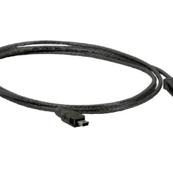 USB 2.0 KABEL TYP A/M-MINIB/M, SCHW.1,8M