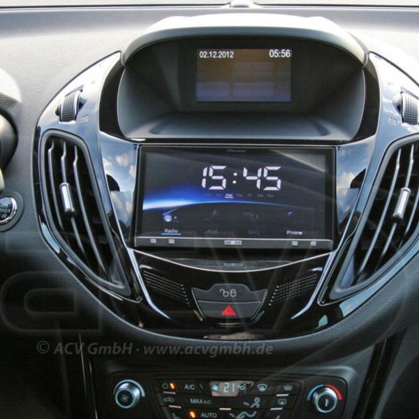 2-DIN RB Ford B-Max 11/2012 > Klavierlack / schwarz