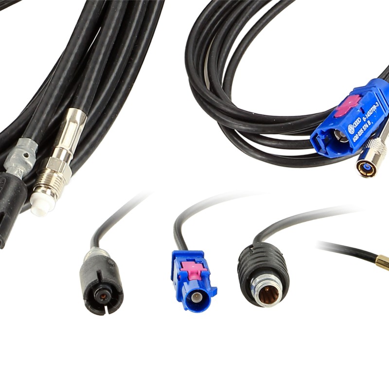 Shark II Quad Antenne AM / FM > HC97 / GSM > FME (f)