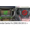 2-DIN RB Hyundai Santa Fe schwarz