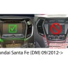 2-DIN RB Hyundai Santa Fe schwarz