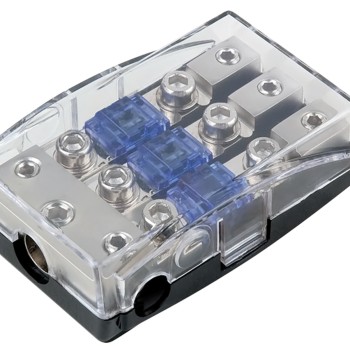 Mini ANL Sicherungshalter (silber) 1 x 35 mm² + 2 x 20 mm²