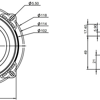 FOCAL INTEGRATION 2-WEGE COAX FÜR BMW