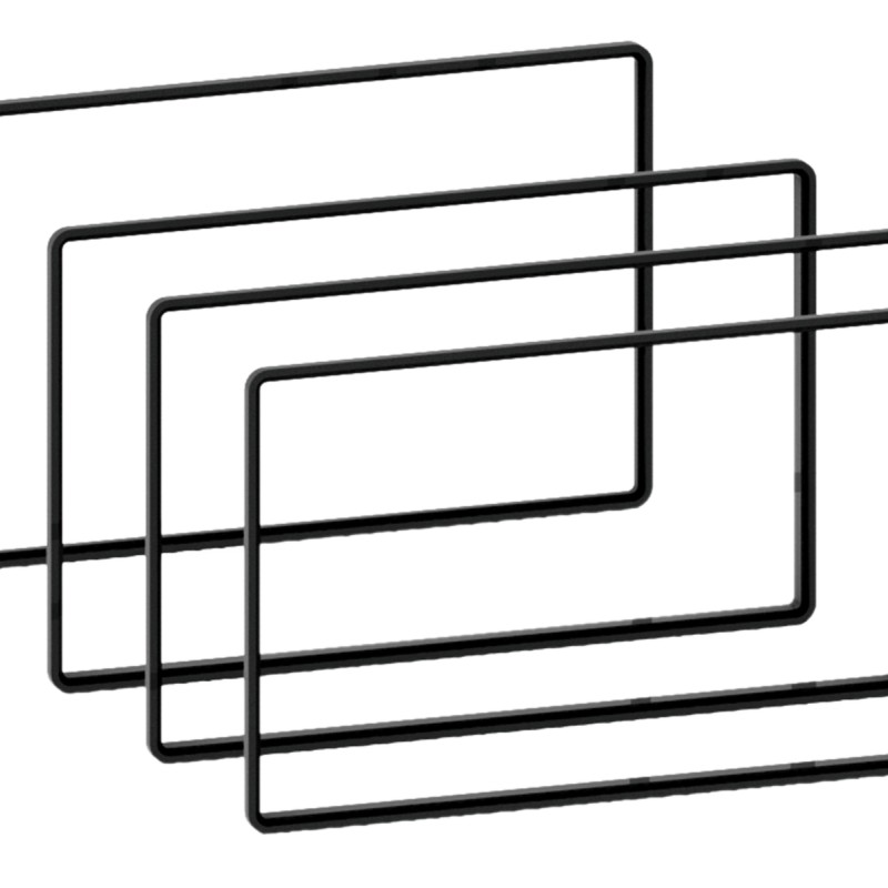 2-DIN Distanzrahmen Display 3x5 mm/1x2,5 mm