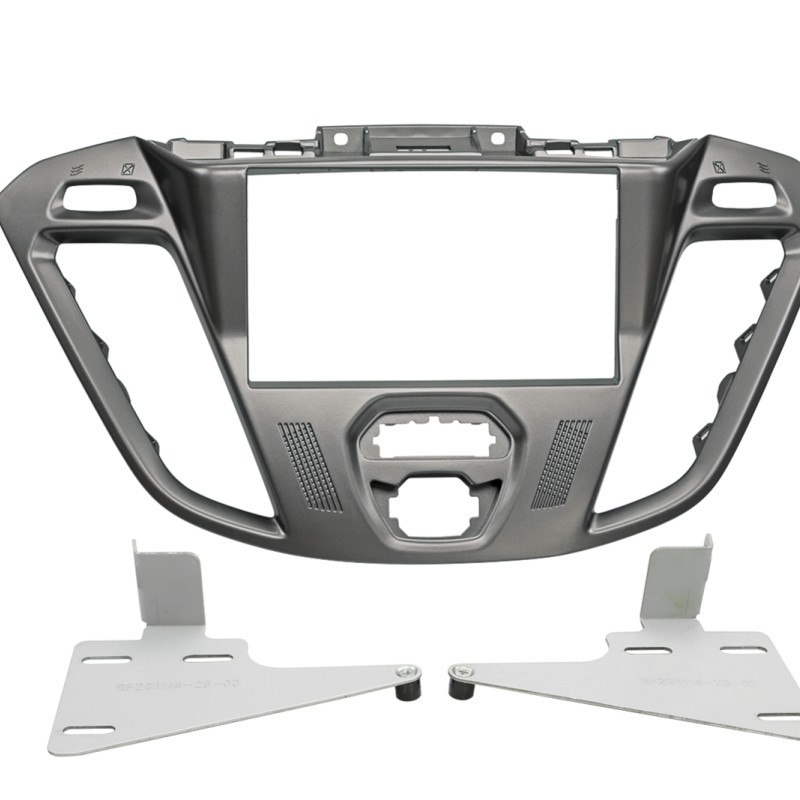 2-DIN Radioblende Ford Custom 2012-2018 Phönixsilber