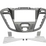 2-DIN Radioblende Ford Custom 2012-2018 Phönixsilber