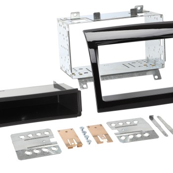 2-DIN Radioblende mit Fach Citroen/Fiat/Peugeot 2011-2014