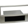 1-DIN RB mit Fach Opel Astra / Corsa D / Zafira satin-stone