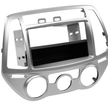 2-DIN RB mit Fach Hyundai i20 07/2012-11/2014 silber