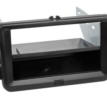 2-DIN Radioblende mit Fach Seat/Skoda/VW schwarz