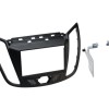 2-DIN Radiohalterung für Ford C-Max - Kuga in Mattschwarz