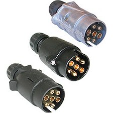STECKER 7-POLIG KUNSTSTOF