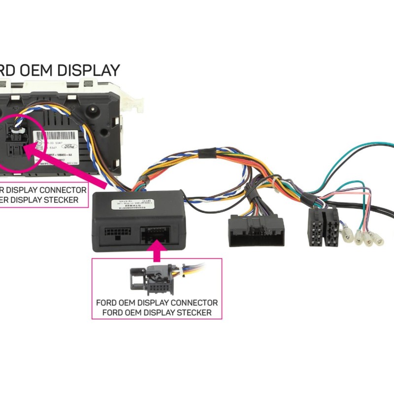 LFB Ford verschiedene Fahrzeuge 24PIN/DisplayStecker