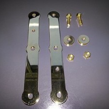 MASSIVES MESSING VERGOLDET