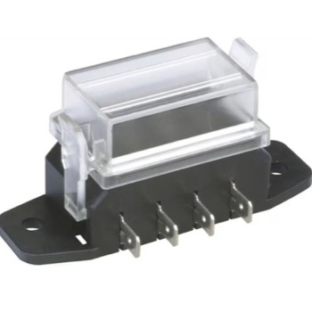 Sicherungsdose, 4-polig, B79mm, H37mm, T46mm