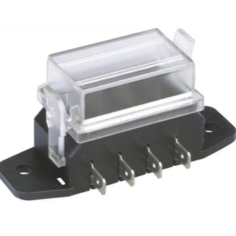 Sicherungsdose, 4-polig, B79mm, H37mm, T46mm