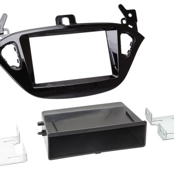 2-DIN Radioblende mit Fach Opel Adam(M-A)/Corsa E(X15)