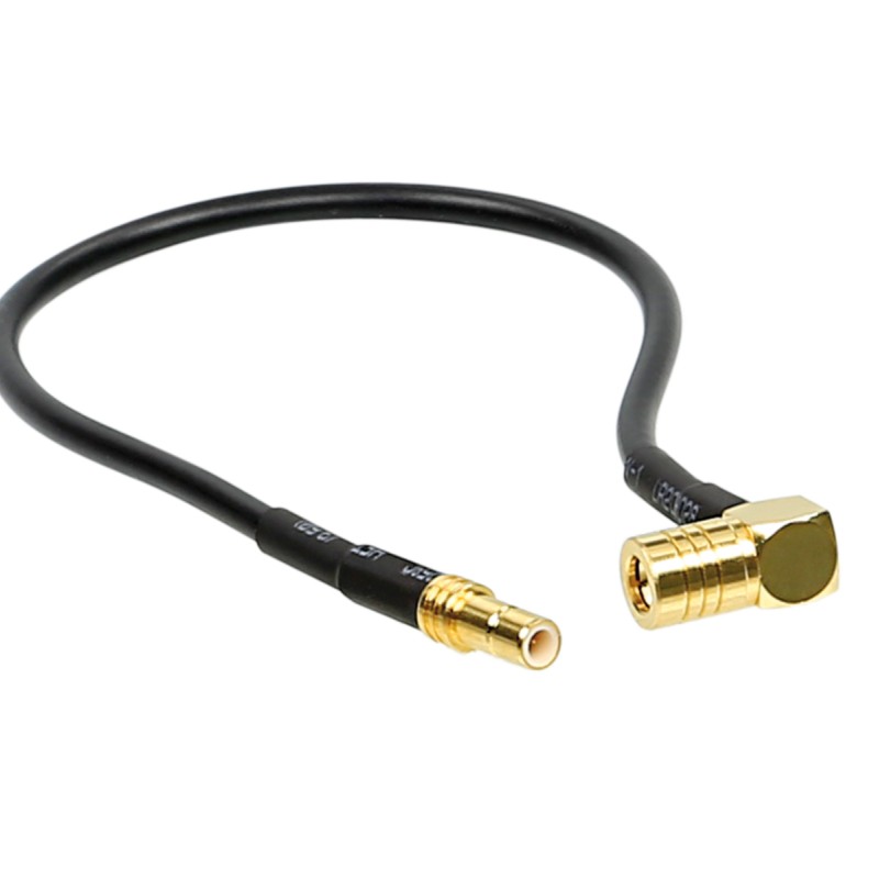 Antennenadapter SMB (m) to SMB (f) 90°