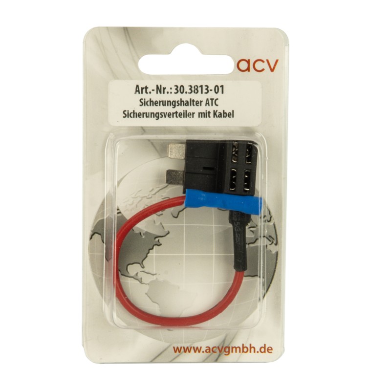 Sicherungshalter ATC Sicherungsverteiler mit Kabel