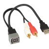 USB/AUX Adapter Nissan diverse Fahrzeuge