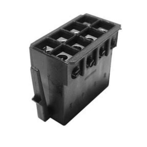 SO 8-polig zum Schrauben, passende Schrauben liegen bei. Kabelquerschnitt  2,5mm