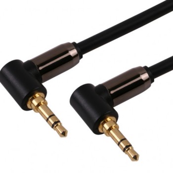 Audiokabel 3,5mm tereo Winkelstecker auf Winkelstecker 250cm