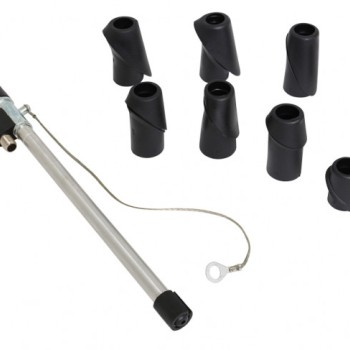 AM/FM Teleskopantenne, fahrzeugspezifisch weiss verchromt