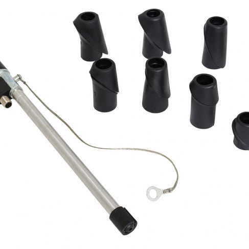 AM/FM Teleskopantenne, fahrzeugspezifisch weiss verchromt