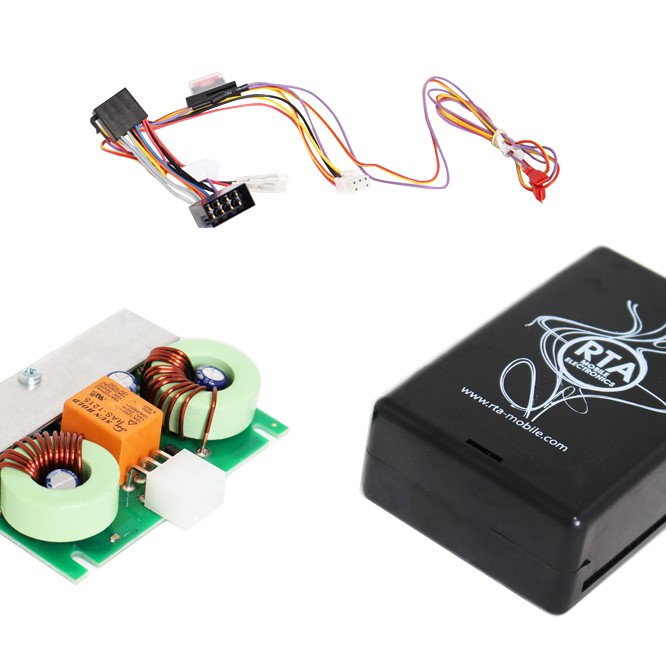 12V Spannungsstabilisator -mit ISO - ISO Kabelsatz