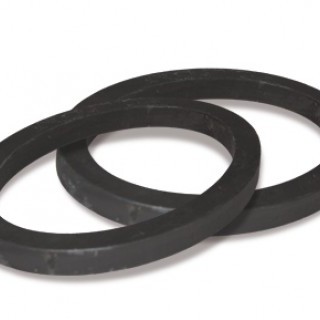 6x 9 MDF Holzringe, Materialstärke 22mm