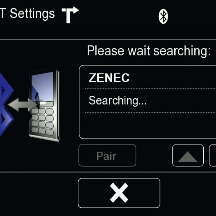 Zenec Z-N720MH – 2-DIN Naviceiver für Reisemobile
