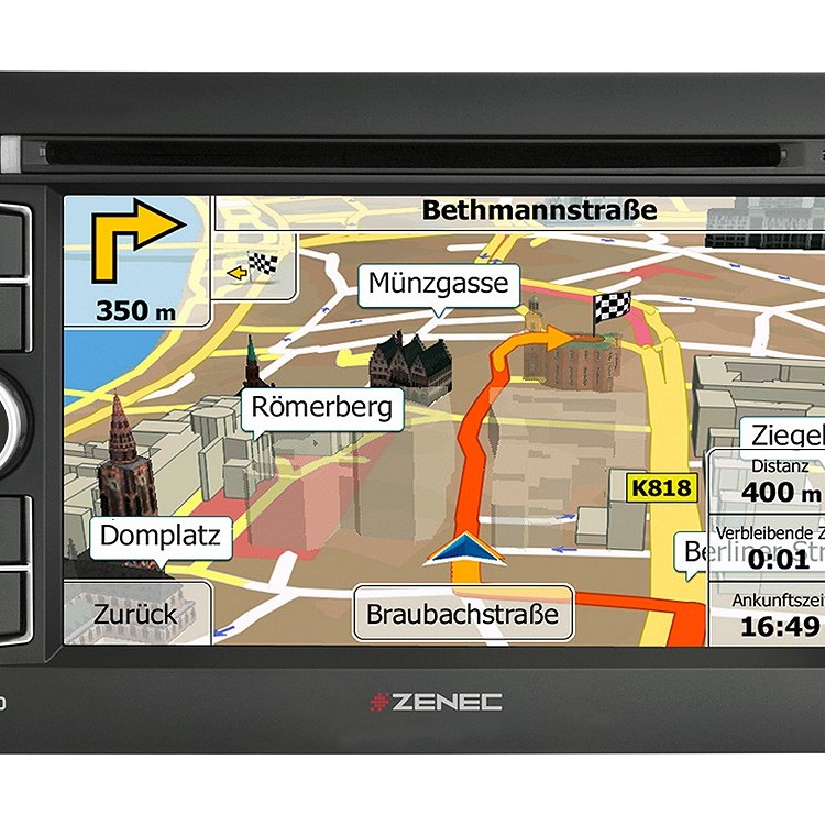Zenec Z-N720MH – 2-DIN Naviceiver für Reisemobile