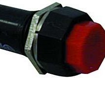 DRUCKSCHALTER, RUND, 18X40MM 2-POLIG, 250V/1A