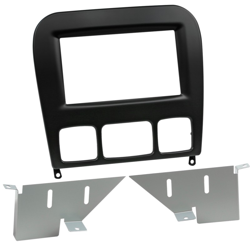 2-DIN Radioblende S-Klasse(W220) 11/1998-09/2005 schwarz