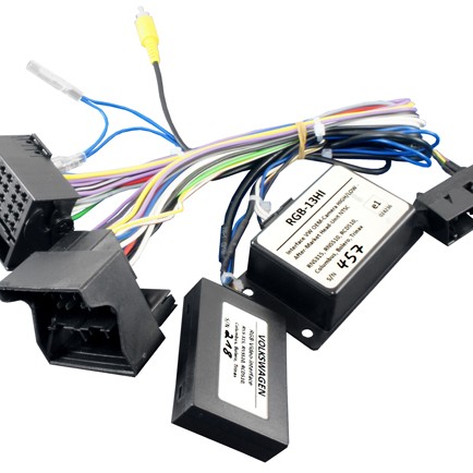 Rückfahrkameraübernahme einer VW - VAG Werks Rückfahrkamera mit bewegte linien