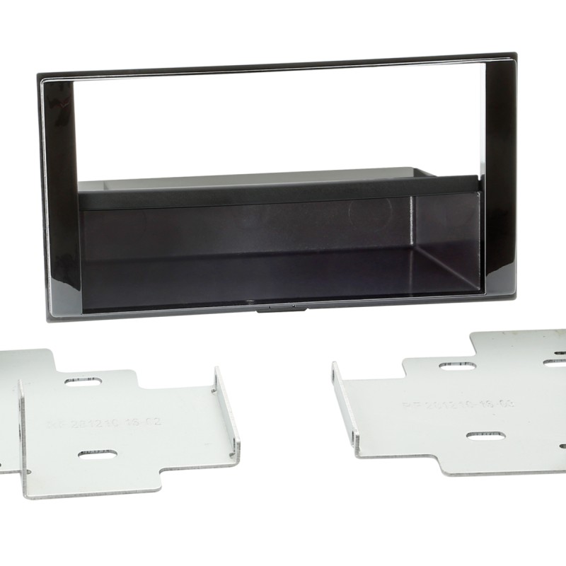 2-DIN Radioblende mit Fach Nissan Micra/Note/Versa