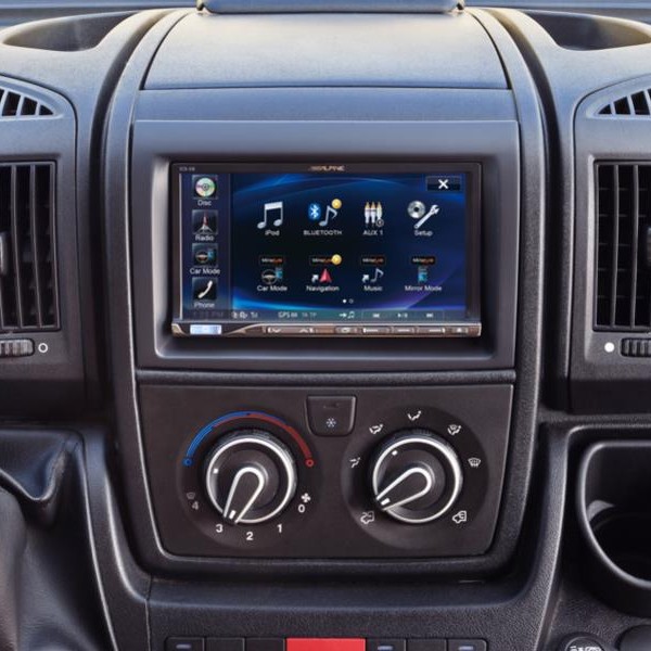 2-DIN Radioblende Citroen/Fiat/Opel/Peugeot ohne OEM Gerät