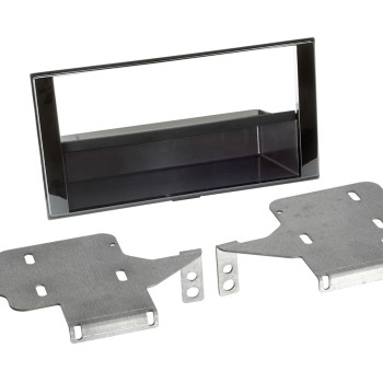 2-DIN RB mit Fach Nissan Juke 2014 > Klavierlack / schwarz