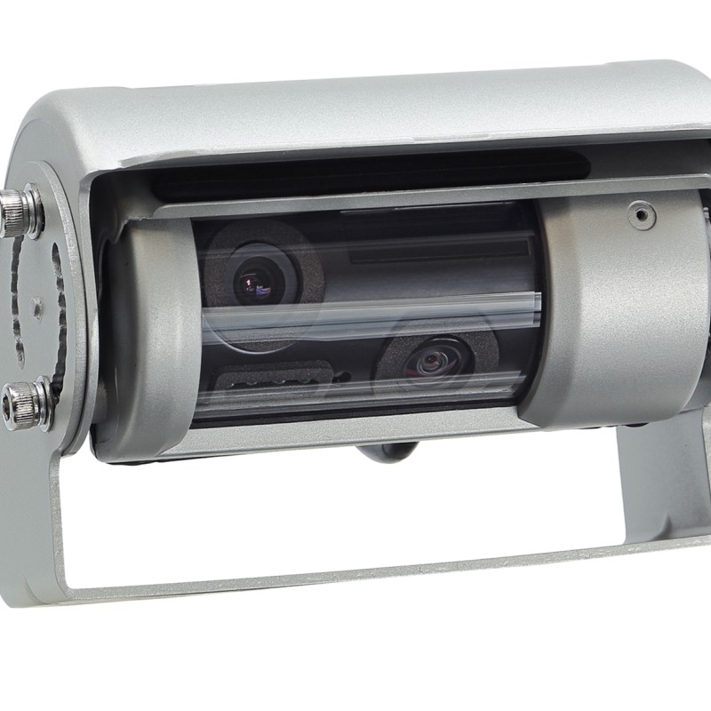 Rückfahrkamera universal Doppelshutter mit Wischer 150°
