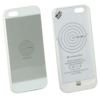 Inbay® Ladeschale für iPhone 5/5S weiss